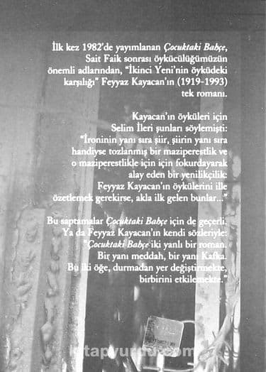 Çocuktaki Bahçe